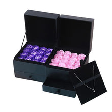 Load image into Gallery viewer, 16pcs Romantic Artificial Rose Soap Flowers Set Gift Box