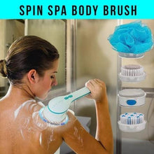 Load image into Gallery viewer, SPIN SPA BODY BRUSH WITH 5 ATTACHMENTS
