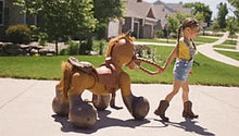 Load image into Gallery viewer, An Interactive Ride-On Pony Scooter