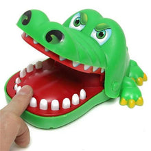 Load image into Gallery viewer, Crocodile Mouth Dentist Bite Finger Game Funny Gags Toy