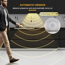 Load image into Gallery viewer, LED Closet Light, Stick-on Anywhere Motion Sensor &amp; Light Sensor Activated Night Light