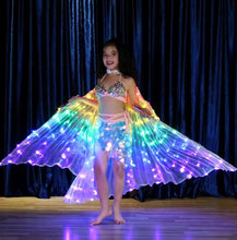 Load image into Gallery viewer, RAINBOW WINGS - LED BUTTERFLY COSTUME