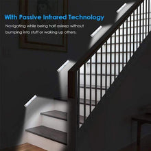 Load image into Gallery viewer, LED Closet Light, Stick-on Anywhere Motion Sensor &amp; Light Sensor Activated Night Light
