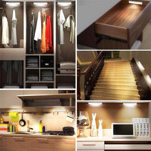 Load image into Gallery viewer, LED Closet Light, Stick-on Anywhere Motion Sensor &amp; Light Sensor Activated Night Light