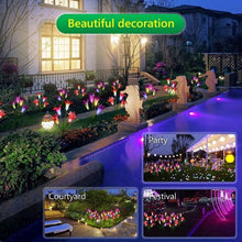 Load image into Gallery viewer, Artificial Lily Solar Garden Stake Lights