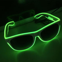 Load image into Gallery viewer, Flashing EL Wire Led Glasses