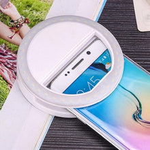 Load image into Gallery viewer, Selfie Ring Light Portable Flash Led Camera Phone Photography Enhancing